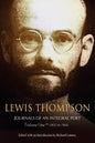 Lewis Thompson, Journals of an Integral Poet, Volume One 1932-1944 - Paperback
