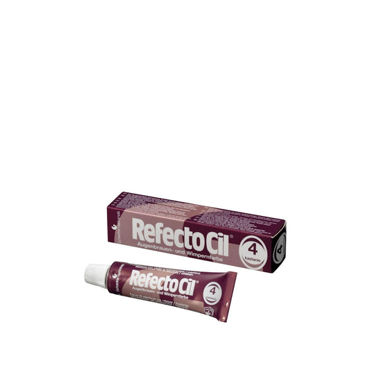 RefectoCil Eyebrow and Eyelash Dye - Chestnut Color, 0.51 fl oz - Safe, Effective Cosmetic Tint for Beauty Enthusiasts