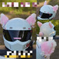 Scooter With Lights Motorcycle Shiny Veil Helmet Accessories Motorcycle Wedding Headdress