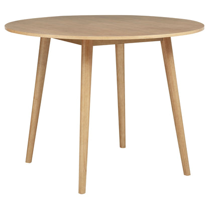 Andrews 5-piece Round Counter Height Dining Set Light Ash