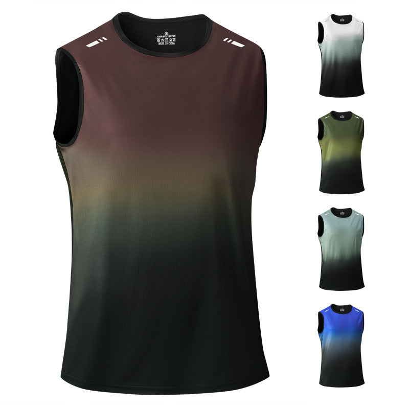 Sleeveless T-shirt Ideal For Outdoor Running Fitness And Basketball