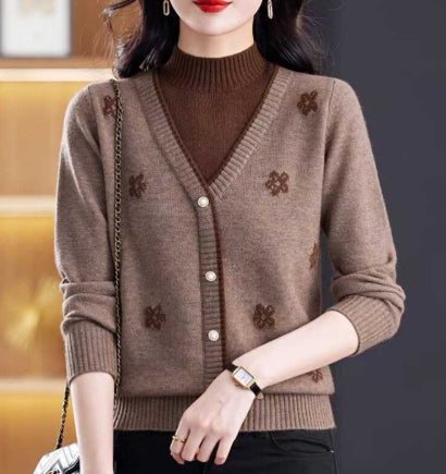 New Autumnwinter Womens Stylish Base Sweater
