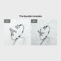 Popular Fashion Silvery AZ Letter Ring Initials Wedding Love Couple Rings Bridesmaid Gift