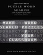 Train Your Brain Puzzle Word Search Easy to Medium to Hard 100 Various Puzzles Find Each Word If Yo Can: Word Search Puzzle Book for Adults, large pri - Paperback