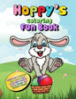 Hoppy's Coloring Fun Book: Coloring Book, Letter From The Easter Bunny and Golden Egg Award - Paperback