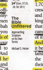 The Bible Unfiltered: Approaching Scripture on Its Own Terms - Paperback