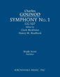 Symphony No.1, CG 527: Study score - Paperback