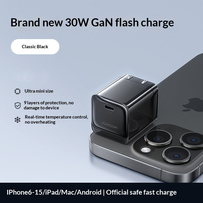 Mini 30W GaN Charger PD Fast-Charging Plug