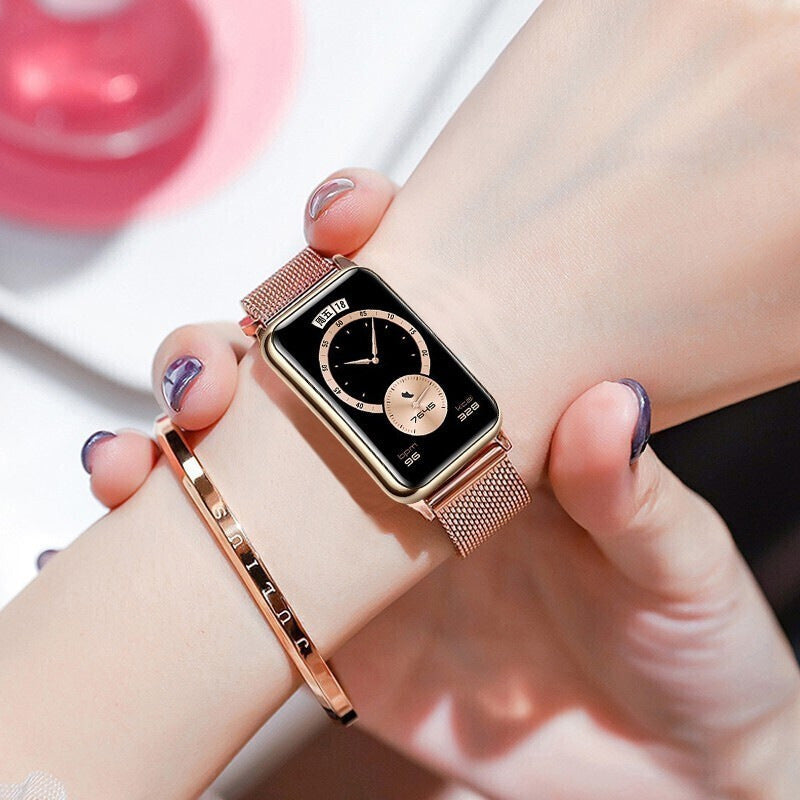 Womens Smart Bracelet Fashionable Design Heart Rate Monitoring, Multifunctional