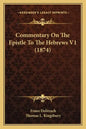 Commentary on the Epistle to the Hebrews V1 (1874) - Paperback