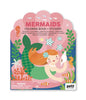 Coloring Book with Stickers Mermaids - Paperback