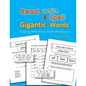 Read, Write & Spell Gigantic Words: Playing with Word Parts Workbook - Paperback