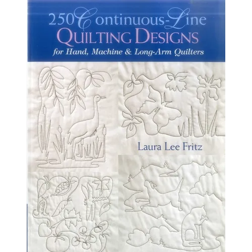 250 Continuous-Line Quilting Designs - Paperback