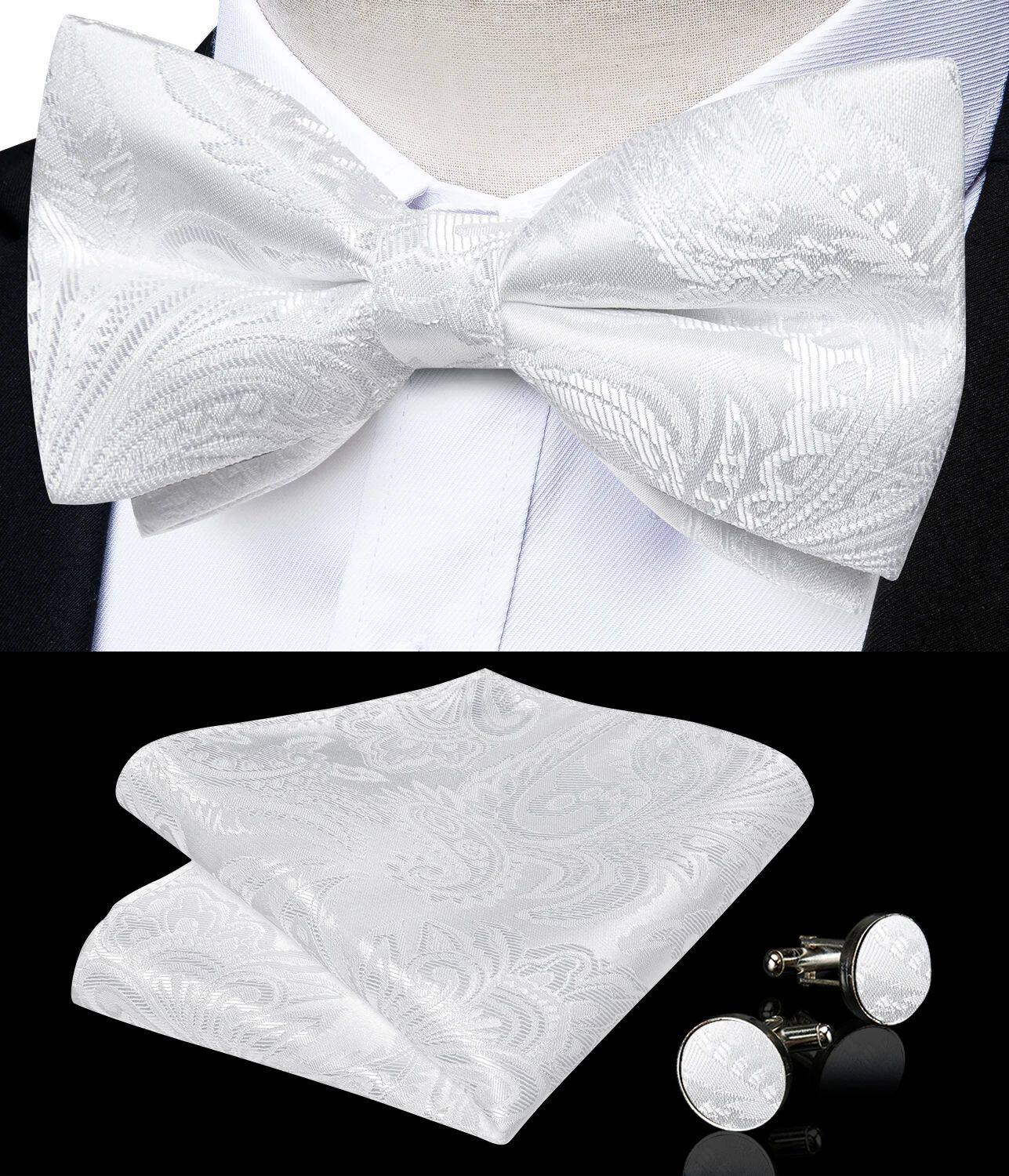 Men's Elegant Adjustable Pre-tied Bow Tie