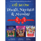 GIFT SET ONE (Diwali, Navratri, Mumbai): Maya & Neel's India Adventure Series - Hardcover