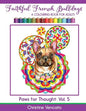 Faithful French Bulldogs: A Frenchie Dog Colouring Book for Adults - Paperback