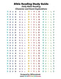 Read the Bible Daily - Bible Reading Guide, Event and Character Exploration - Paperback