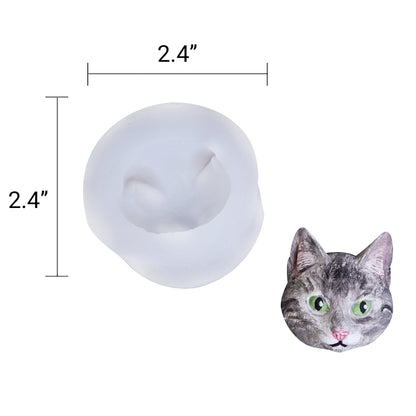 TP009 Pet Head Silicone Mold