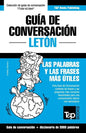 Guía de Conversación Español-Letón y vocabulario temático de 3000 palabras - Paperback