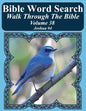 Bible Word Search Walk Through The Bible Volume 38: Joshua #4 Extra Large Print - Paperback