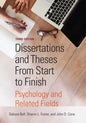 Dissertations and Theses from Start to Finish: Psychology and Related Fields - Paperback