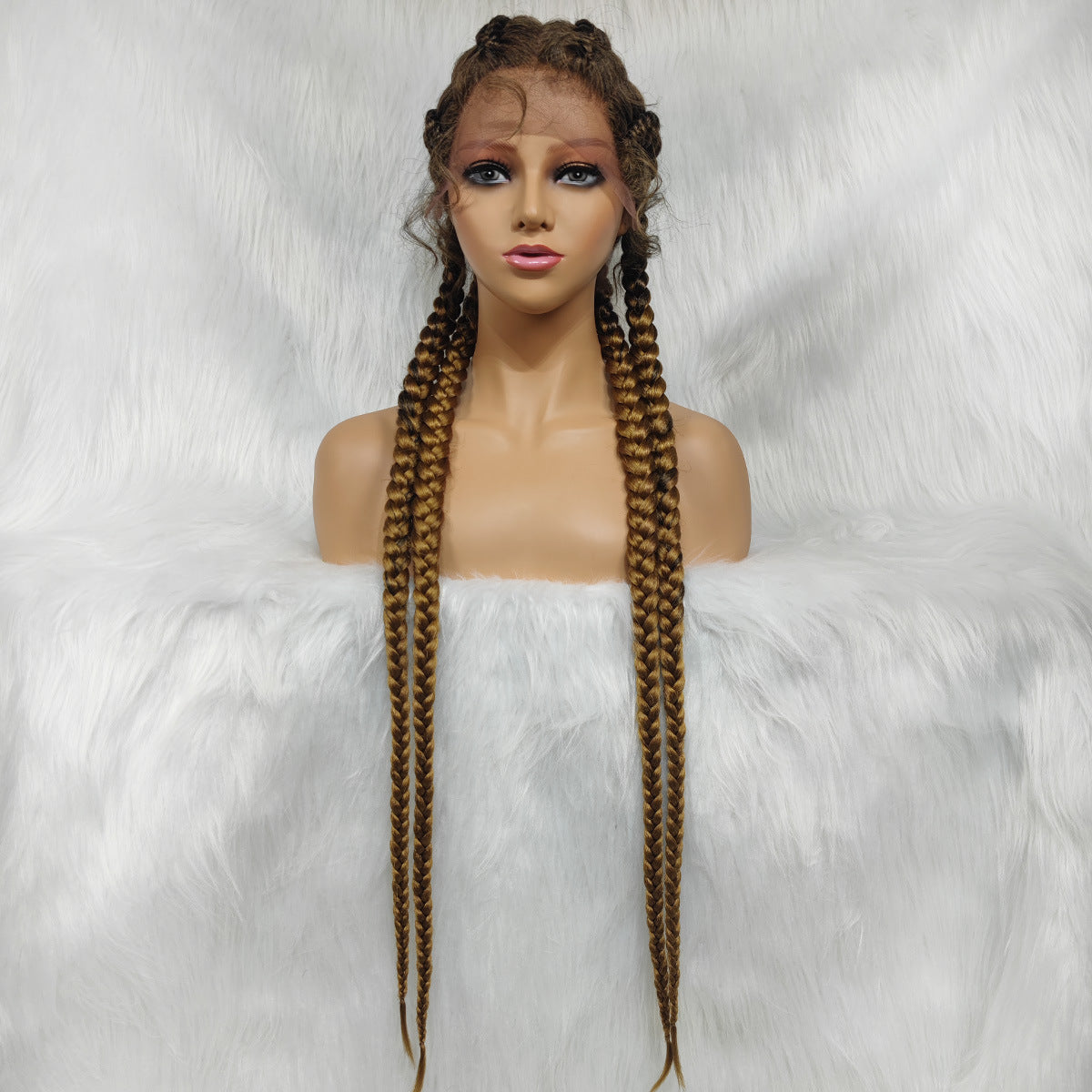 4 Strand Lace Braids Wig