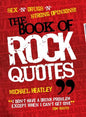 The Book of Rock Quotes - Paperback