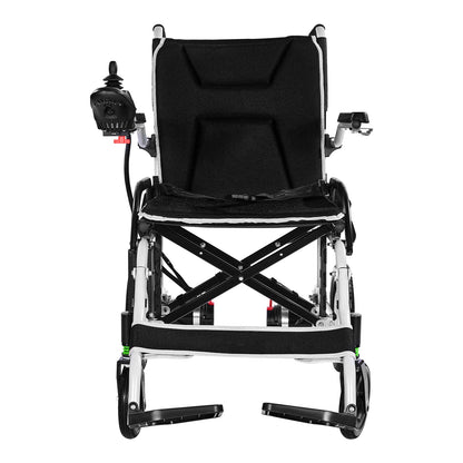 Wheelchair Electric Foldable Aluminum 220 LB 12 Mile Range 39x24x36 In
