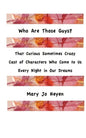 Who Are Those Guys?: That Curious Sometimes Crazy Cast of Characters who Come to Us Every Night In Our Dreams - Paperback