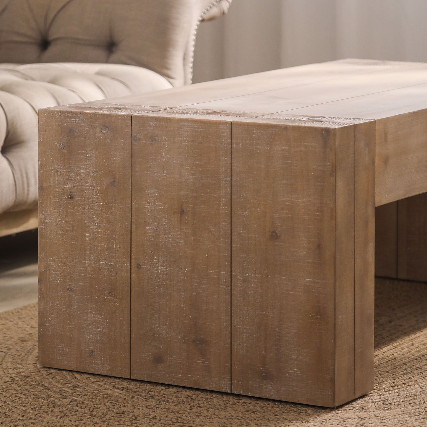 Minimalist Rectangular Center Table For Living Room