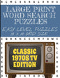 Large Print Word Search Puzzles Easy Level Puzzles 10 X 10 Grid Size: Classic 1970s Television shows edition - Easier than our 20 and 25 grid puzzles- - Paperback