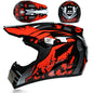 Youth Off-Road Motorcycle Helmet - [green] | Lightweight Motocross Full Face Shield for Dirt Bike & ATV