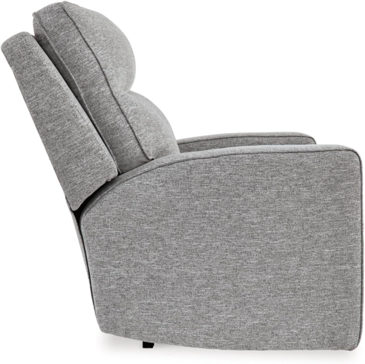 Gray Power Recliner With Adjustable Comfort For Living Room