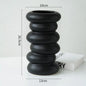 Modern Minimalist Creative And Slightly Luxury Silver Vase Ceramic Ins Style