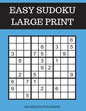Easy Sudoku Puzzle Books Large Print - Paperback