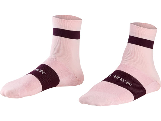 Sock Trek Race Quarter Large (42-44) Blush