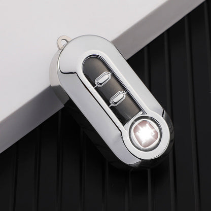 Silicone Key Fob Cover Case for - 3 Button Folding Remote Key Shell Protector