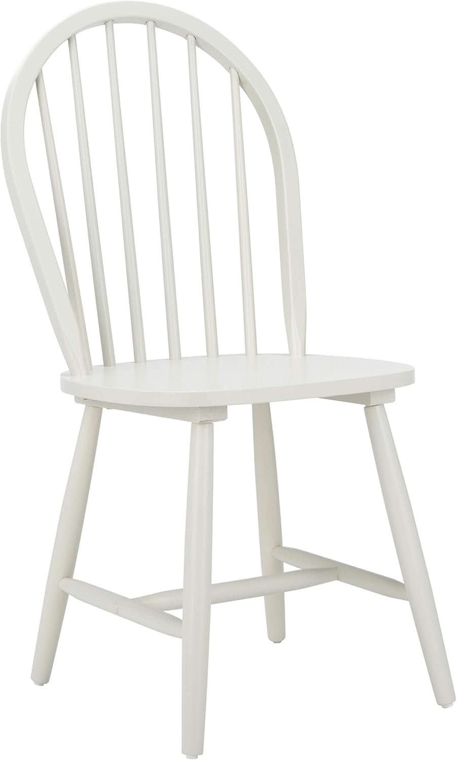 Camden 18 Inch Farmhouse Black Spindle Back Dining Chairs Pair