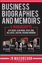 Business Biographies and Memoirs: 6 Manuscripts: Jeff Bezos, Elon Musk, Steve Jobs, Bill Gates, Jack Ma, Richard Branson - Paperback