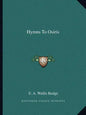 Hymns to Osiris - Paperback