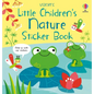 Little Children's Nature Sticker Book - Paperback