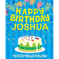 Happy Birthday Joshua - The Big Birthday Activity Book: (Personalized Children's Activity Book) - Paperback