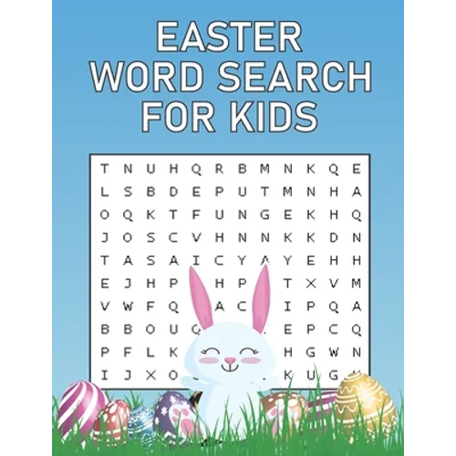 Easter Word Search For Kids: Happy Easter Word Search Puzzle Book Gift for Spring Season And Easter Day Lover - Paperback