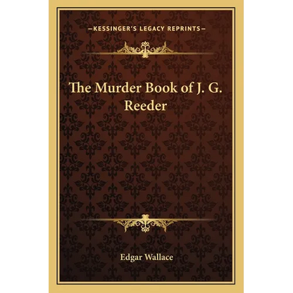 The Murder Book of J. G. Reeder - Paperback