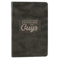 Pocket Bible Devotional for Guys Faux Leather - Leather