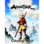 Avatar Coloring Book: Coloring Book for Kids and Adults with Fun, Easy, and Relaxing Coloring Pages - Paperback