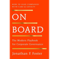 On Board: The Modern Playbook for Corporate Governance - Paperback