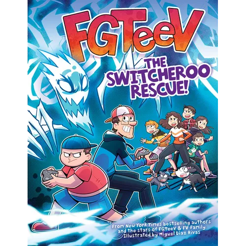 Fgteev: The Switcheroo Rescue!: A Graphic Novel - Hardcover