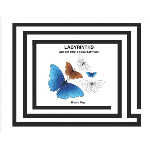 Labyrinths: Walk and Color a Finger Labyrinth(c) - Paperback