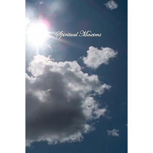 Spiritual Maxims - Paperback